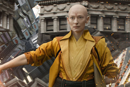 Ancient One uses her power in Doctor Strange